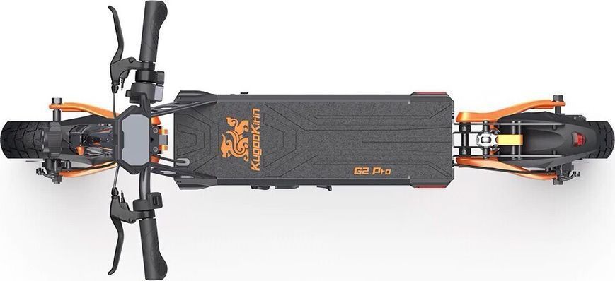 Электросамокат с сиденьем KUGOO KIRIN G2 PRO New (600 Вт; 15 А/час; 48 В), чёрний 3765 фото