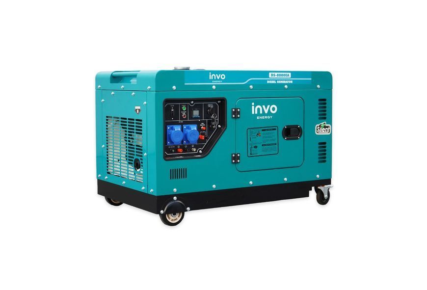 Дизельный генератор INVO DS-8000EA в кожухе, 7,5/8кВт, 220В 2581587015 фото