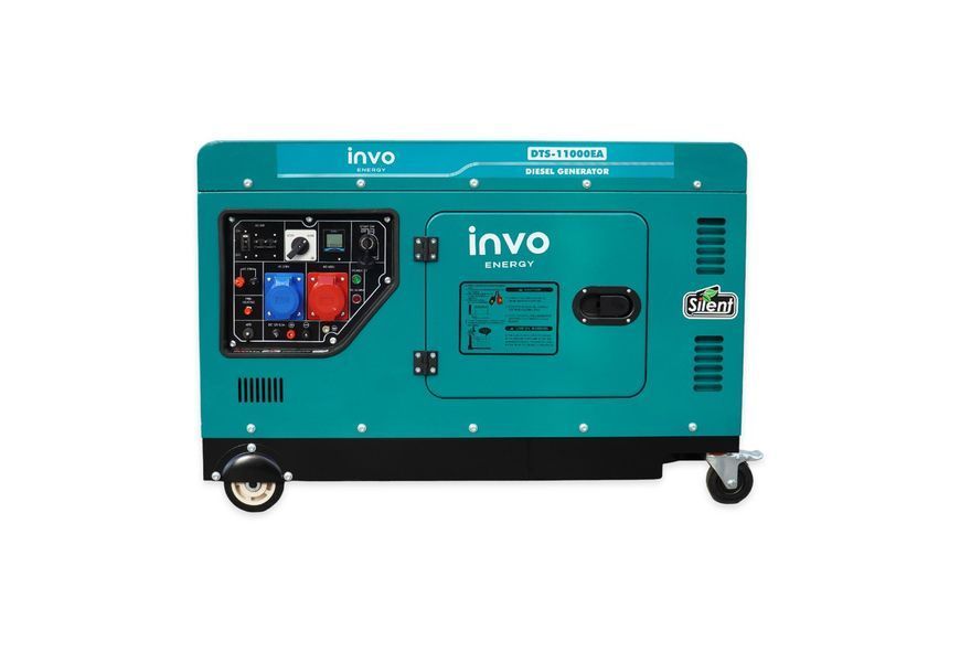 Дизельний генератор INVO DTS-11000EA у кожусі, 10/11, 230/380В 2581587053 фото