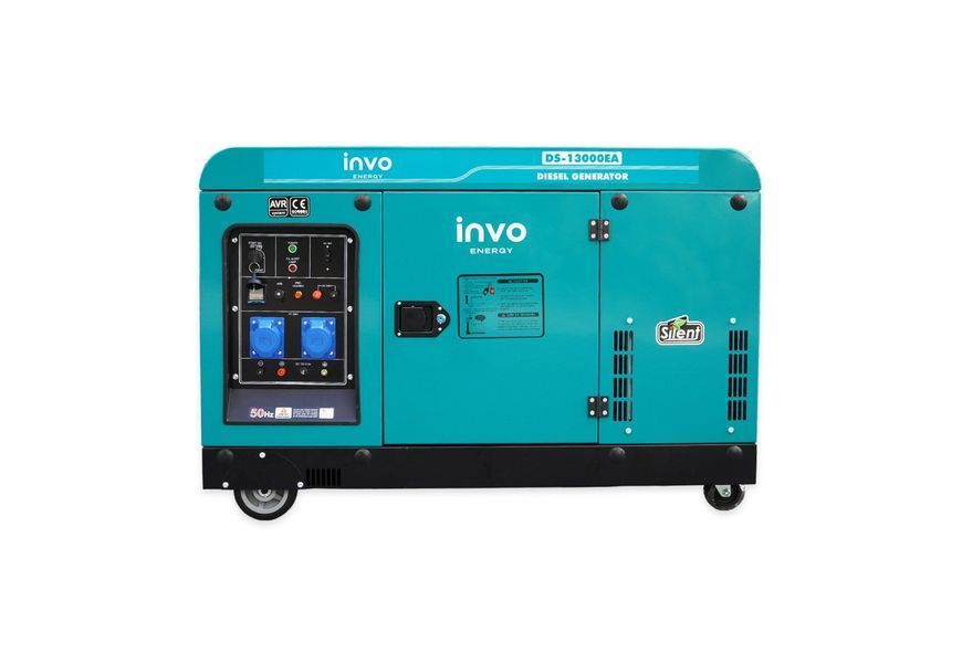 Дизельний генератор INVO DS-13000EA у кожусі, 12/13кВт, 220В 2581587056 фото