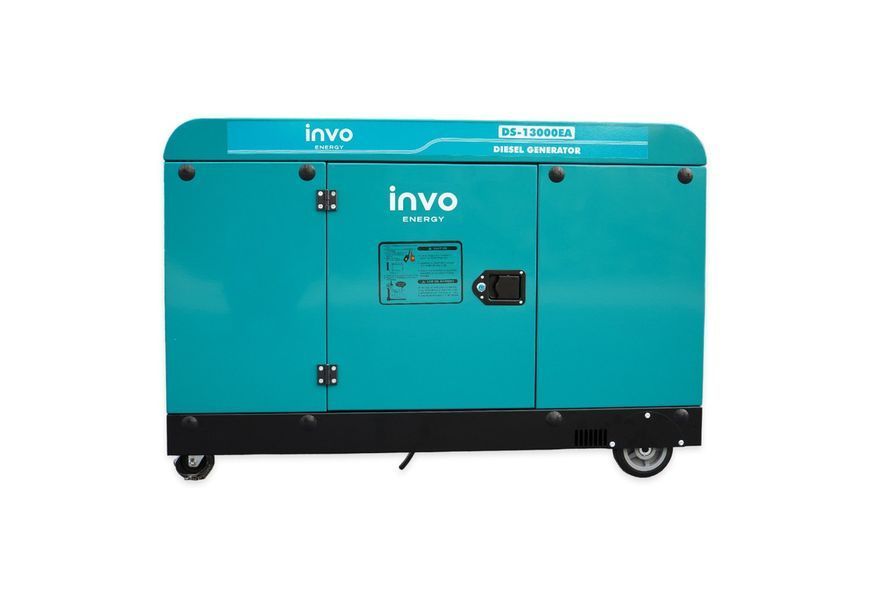 Дизельний генератор INVO DS-13000EA у кожусі, 12/13кВт, 220В 2581587056 фото