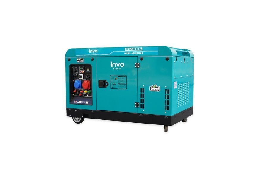Дизельный генератор INVO DTS-13000EA в кожухе, 12/13кВт, 230/380В 2581587057 фото