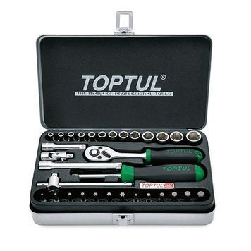 Набор инструментов для автомобиля TOPTUL 1/4" 32ед. GCAD3204 GCAD3204 фото