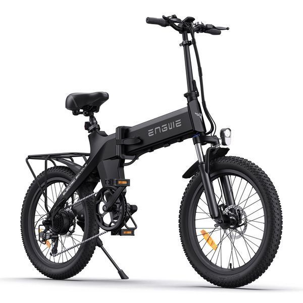 Электровелосипед Engwe C20 Pro (250 Вт, 16 А/час, 36 В), колеса 20*2,4", чёрний 5235 фото