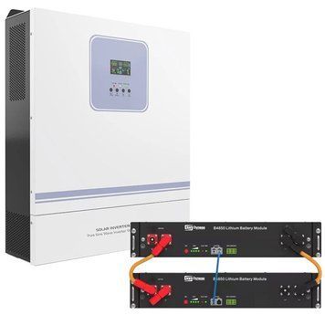 Комплект резервного питания Techfine GA-11048JMH, 48 В, 11000 Вт + 2x Аккумулятора DYNESS B4850 LiFePO4 48V/50AH (4800W*h) 8578 фото
