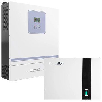 Комплект резервного питания Techfine GA-11048JMH, 48 В, 11000 Вт + Аккумулятор Enerlution LFPWall-5000 LiFePO4, 51,2 V 5220 W*h 8581 фото