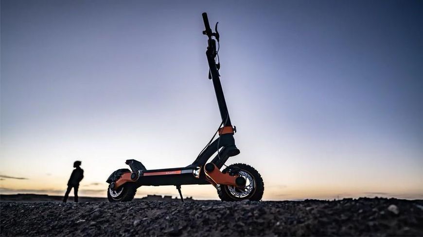 Електросамокат KUGOO KIRIN G3 New (1200 Вт; 18 А/год; 52 В), чорний 3655 фото