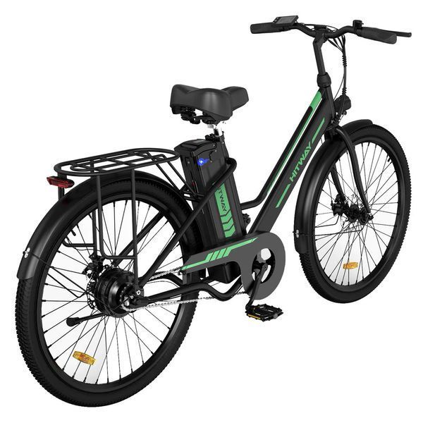 Електровелосипед HITWAY BK8S (250 Вт; 12 А/год; 36 В), колеса 26", чорний 7110 фото