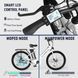 Електровелосипед HITWAY BK8S (250 Вт; 12 А/год; 36 В), колеса 26", чорний 7110 фото 5
