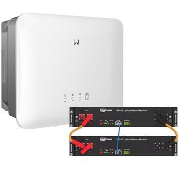 Комплект резервного живлення GOODWE GW6000-ES-20, 48 В, 6000 Вт, 120 А + 2x Акумулятора DYNESS B4850 LiFePO4 48V/50AH (4800W*h) 8647 фото