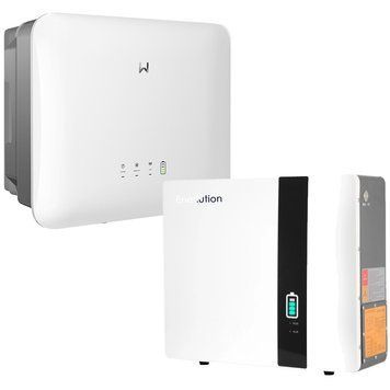 Комплект резервного живлення GOODWE GW6000-ES-20, 48 В, 6000 Вт, 120 А + Акумулятор Enerlution LFPWall-5000 LiFePO4, 51,2 V 5220 W*h 8651 фото