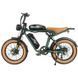 Електровелосипед SAMEBIKE Pilot M20 SR Dual Batteries (1000 Вт + 1000 Вт; 16 А*год + 16 А*год; 48 В), колеса 20", з ручкою газу, зелений 8395 фото 2